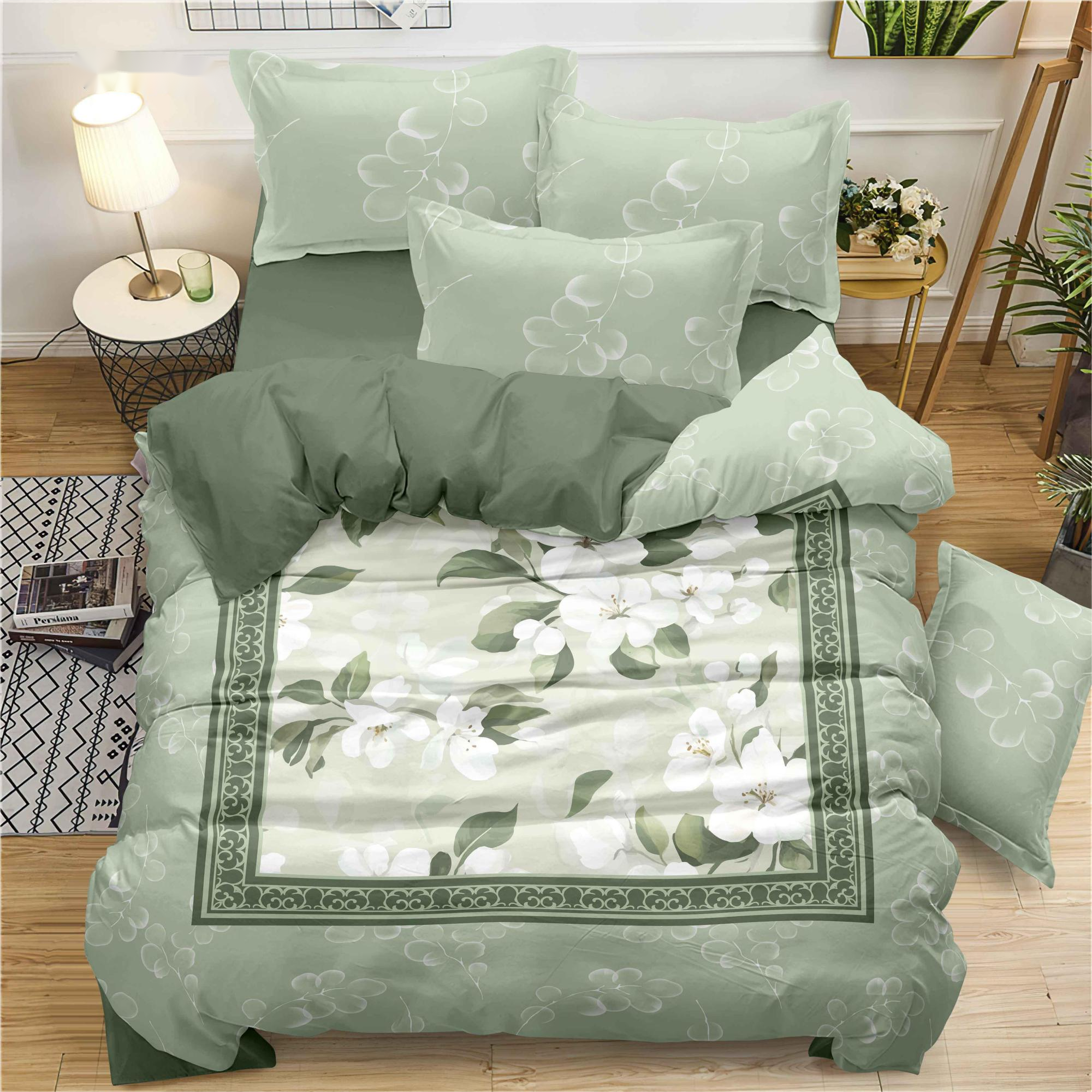 Elegans Flos Digital typis lectum sheet set Vividior