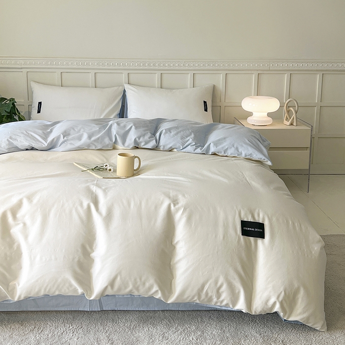 Polyester lectum set set minimalist mollis modern
