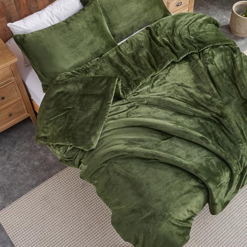 Silva Green holoserica consolator pone - Ultra Mollis Quilted 3-Piece Stramenta Set